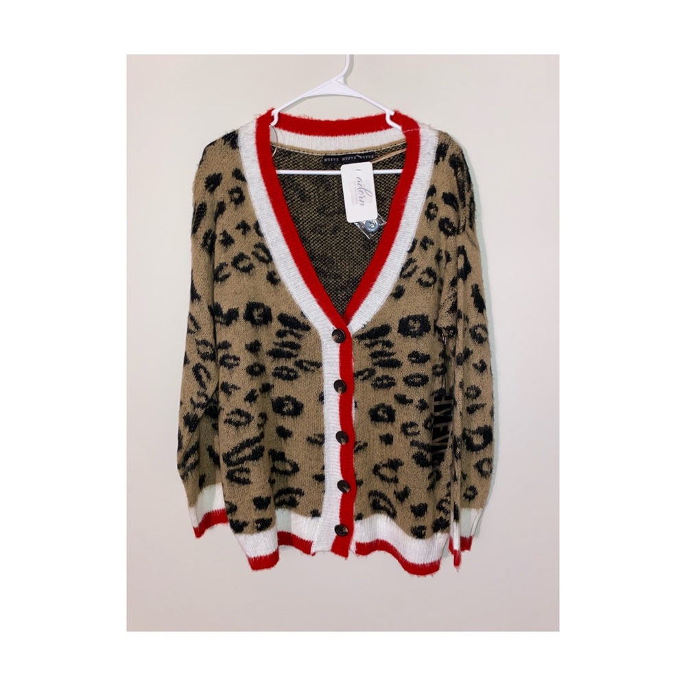 Cheetah print Cardigan